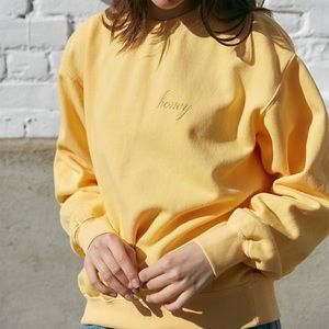 John Galt Honey Crew Neck Sweatshirt